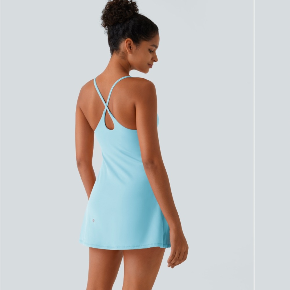 Nwt Halara Softlyzero, Active Open Back Dress. - image 2